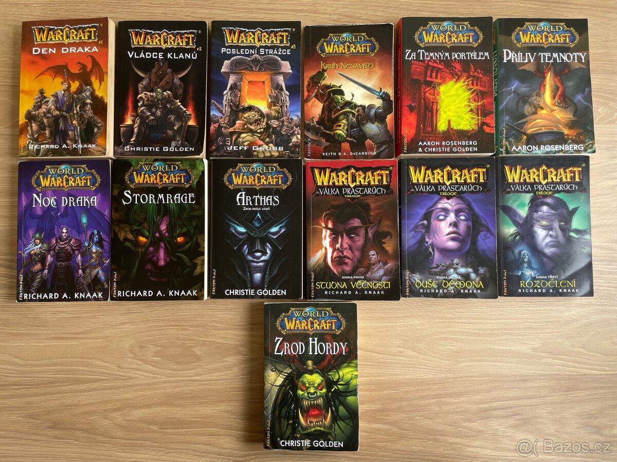 Warcraft - hlavních 13 knih