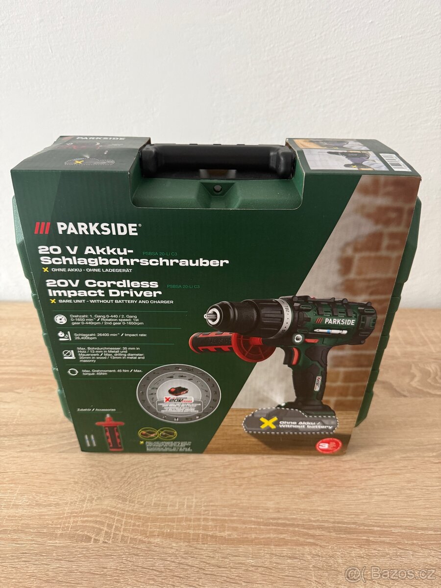 AKU příklepová vrtačka