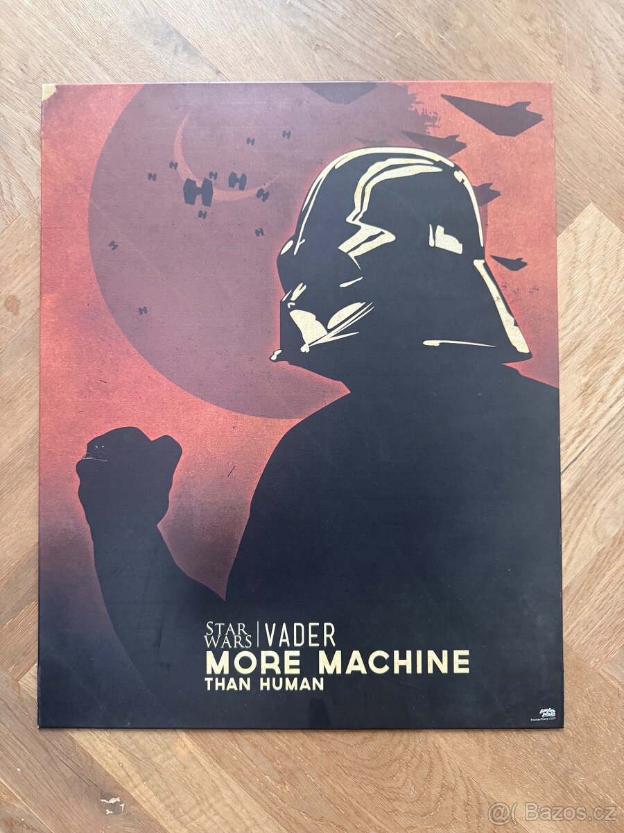 Plechová cedule Darth Vader