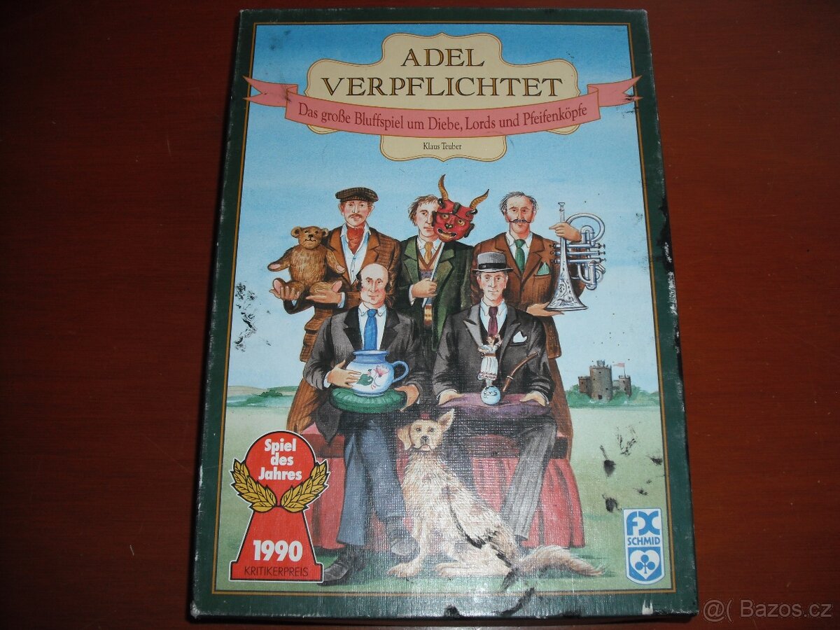 Stolní hra Adel Verpfichtet