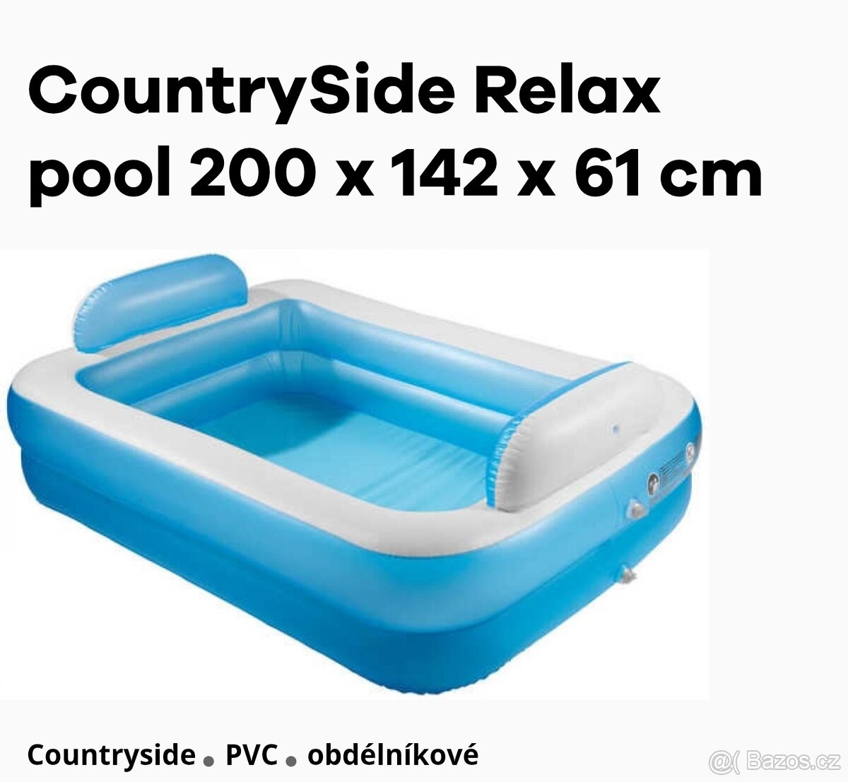 Bazéně Country side relax pool + pumpa