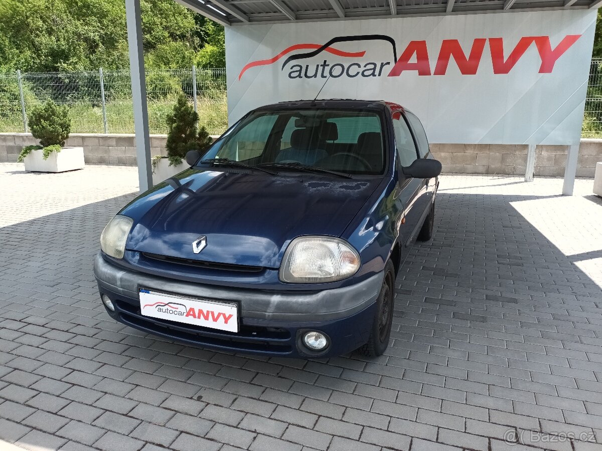 Renault Clio 1,2 i,43kw,ČR,1MAJ,KOLA