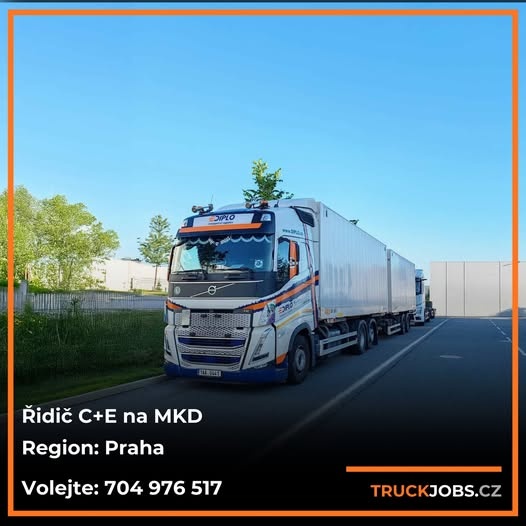 Nabídka práce: Řidič C+E - MKD
