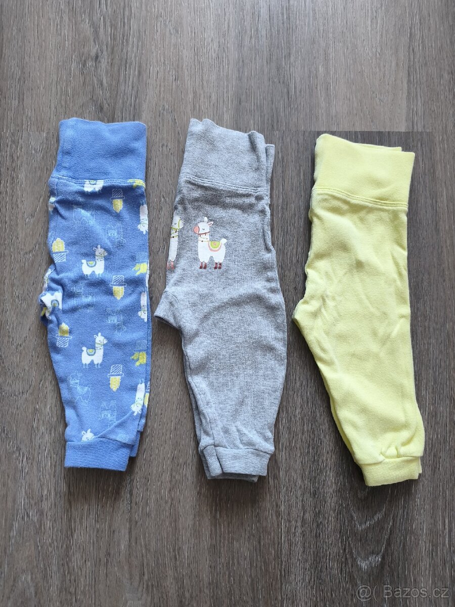 Tepláčky Lupilu Jogger 3 ks - vel. 62-68