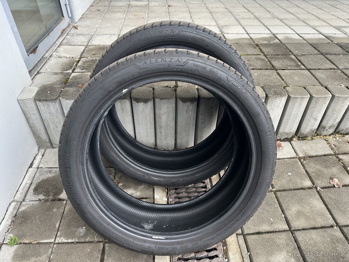 Letní pneu/pneumatiky/gumy 245/40/21 Bridgestone