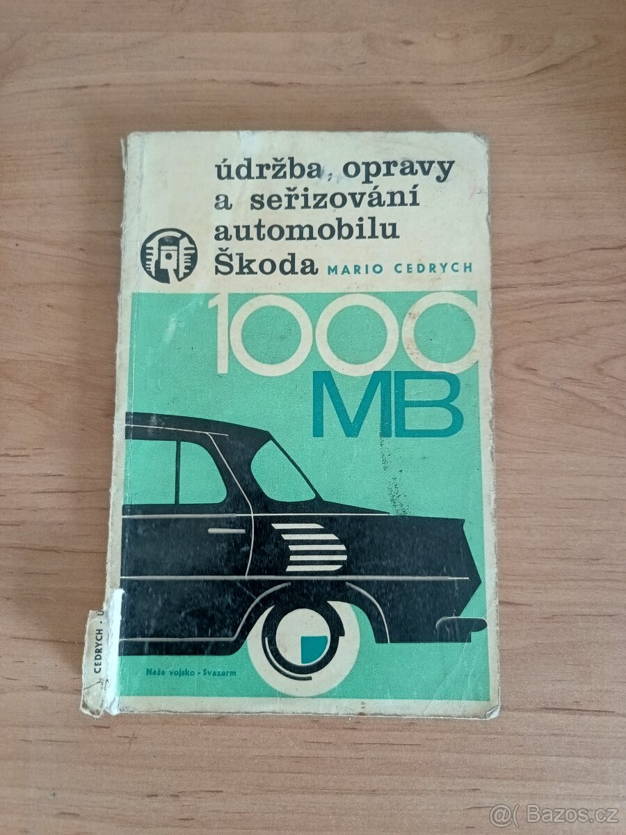 údržba, opravy a seřizování Škoda 1000 MB