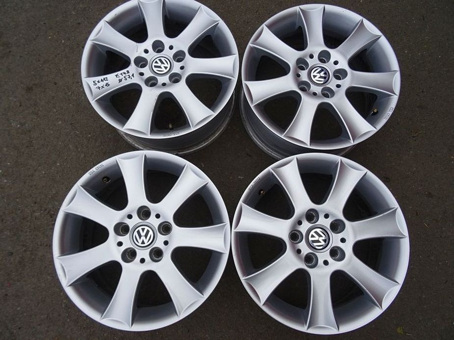 Alu disky na Škoda, VW, 16", 5x112, ET 48, šíře 7J