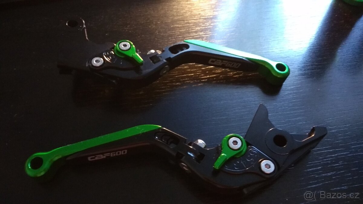CNC páčky + hefty, rukojeti CBF 600S