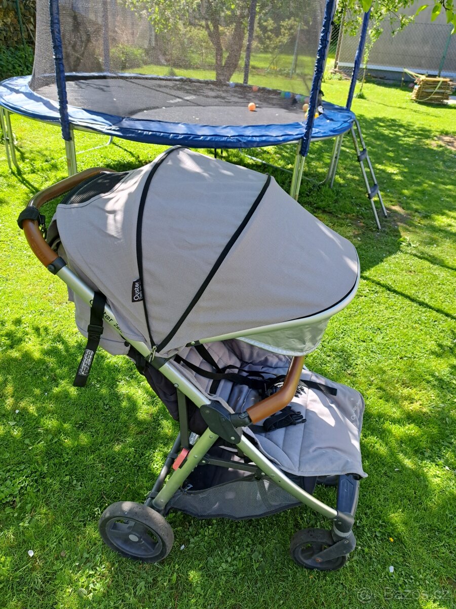 Sportovní kočárek Oyster Zero světle šedý