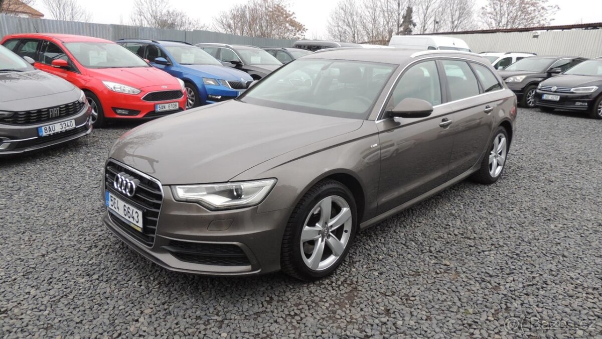 Audi A6 3.0TDI,180KW,12/2014,S-line,4x4,ČR,1maj.-21%DPH