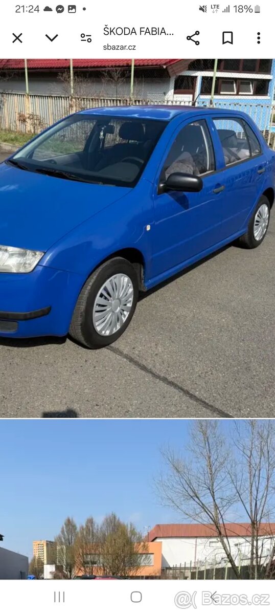 Koupím škoda fabia 1.9sdi. Nebo 1.4Mpi