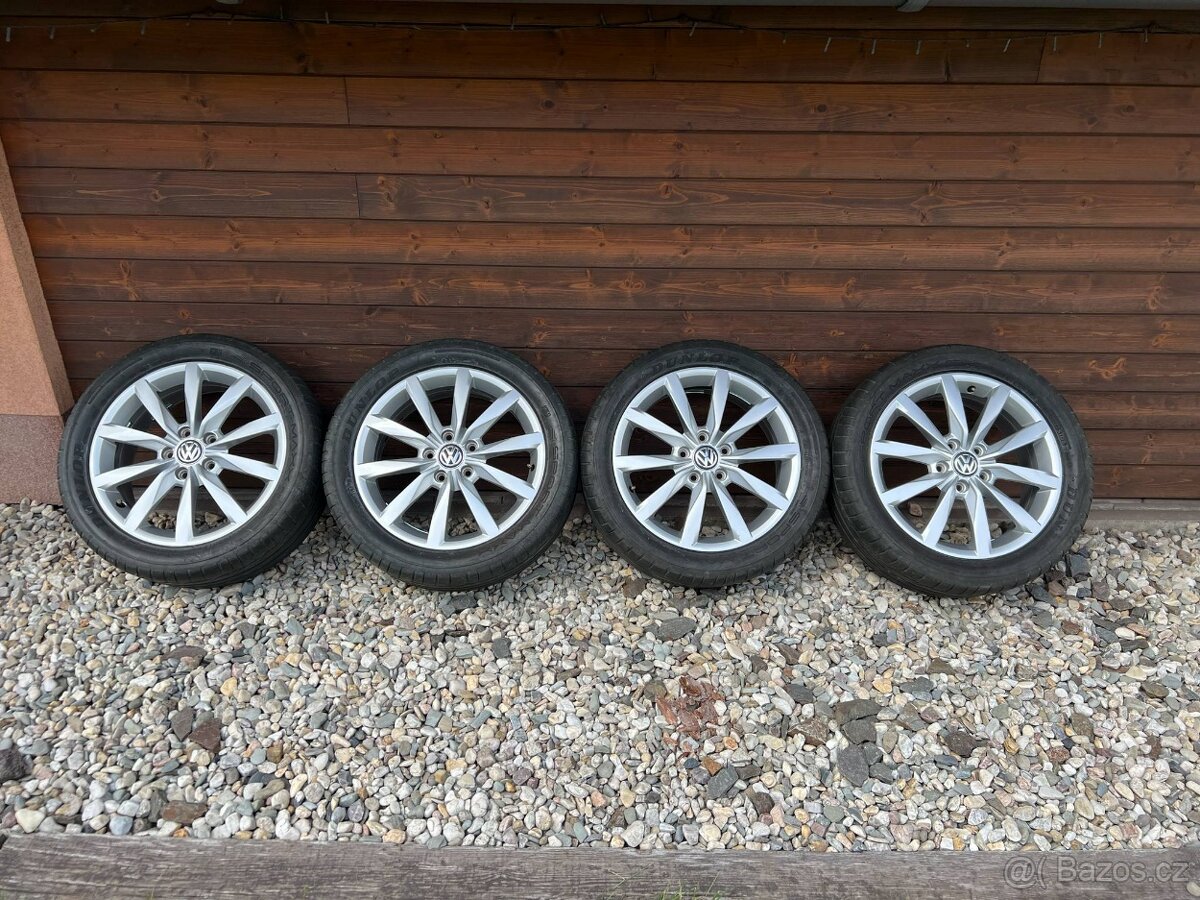 orig. letní alu kola Dijon R17 225/45/17