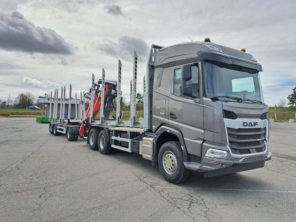 Prodej, nová souprava DAF XF 530 FAT 6x4, DOLL EPSILON, les