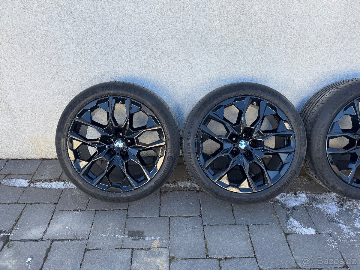BMW X7 originál sada alu 22”