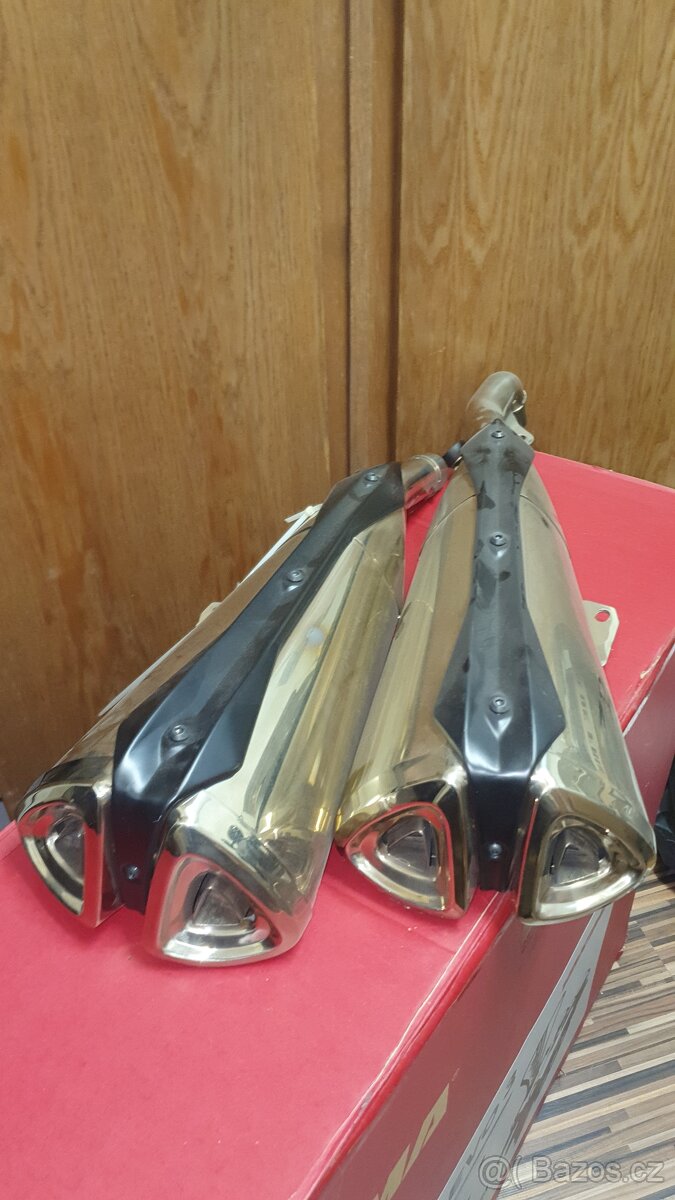 Kawasaki Z1000 výfuky NOVÉ set 2012-2015 KA