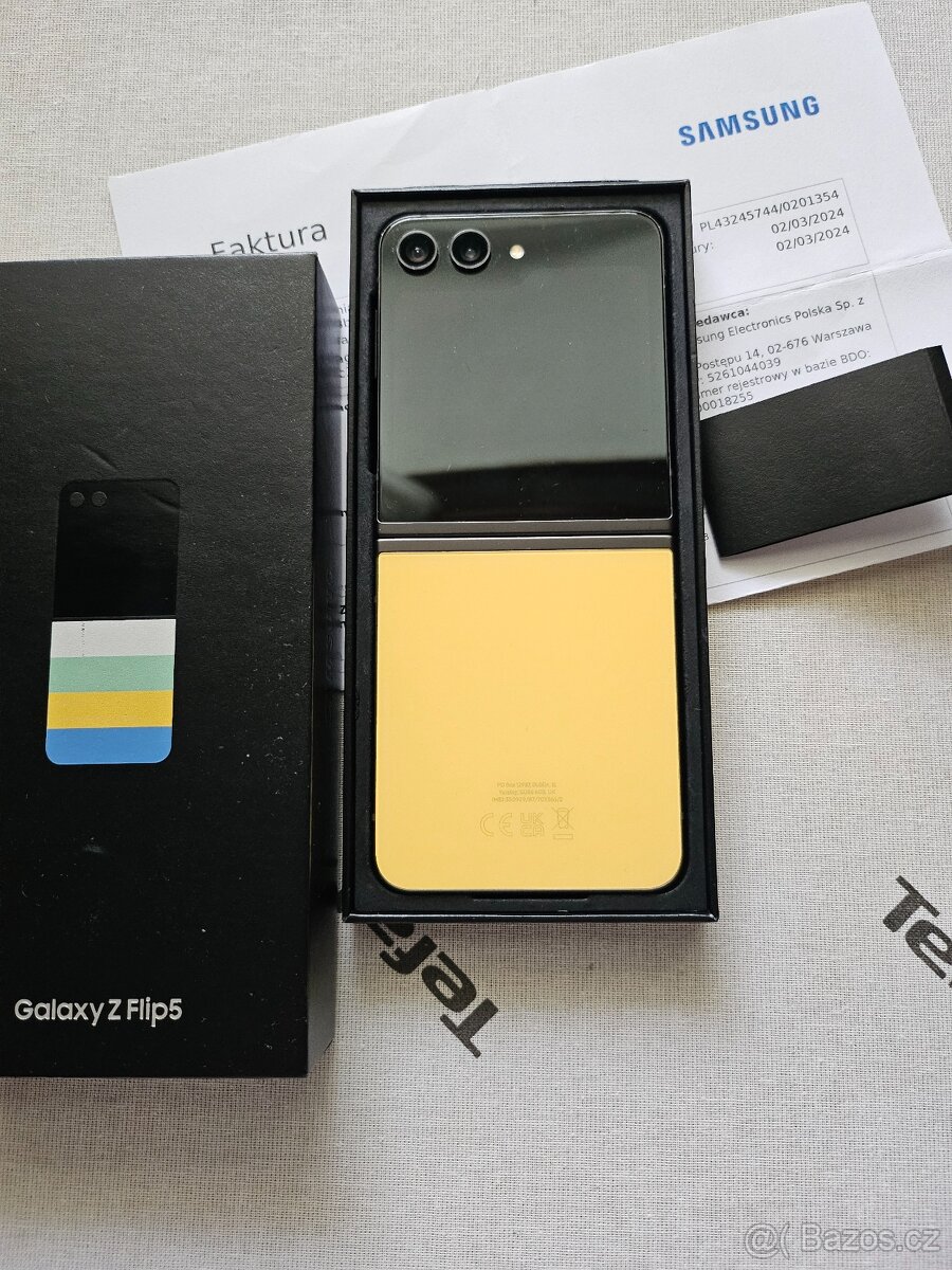 Samsung Galaxy Z Flip 5 Yellow