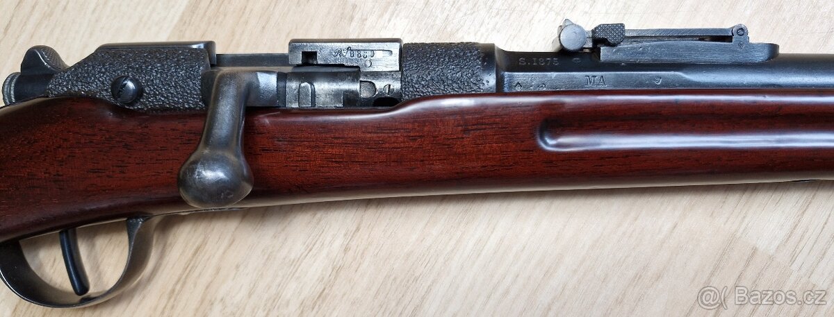 HISTOR.GRAS M1874 Z ROKU 1875 TRANSFORMACE NA RÁŽ- 22 +TOP+