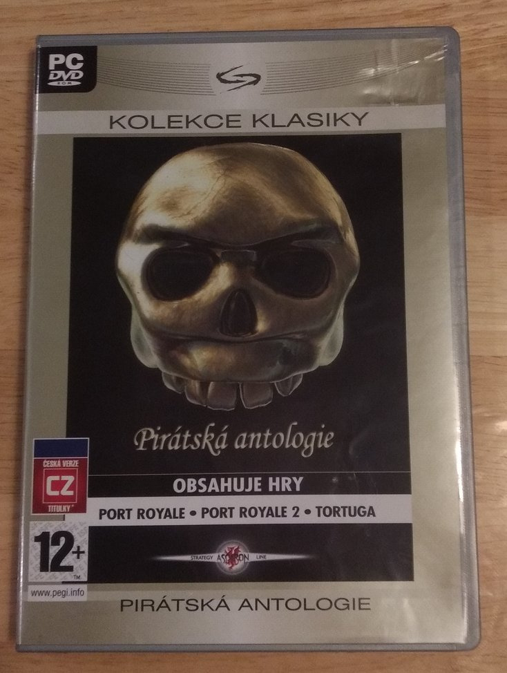 Prodám PC retro sadu pirátských her