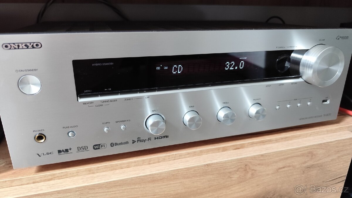 ONKYO TX-8270, SPOTIFY, TIDAL, USB, ZÁRUKA DO 04/2026