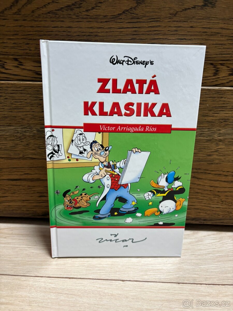 Kniha komiks Kacer Donald Vicar