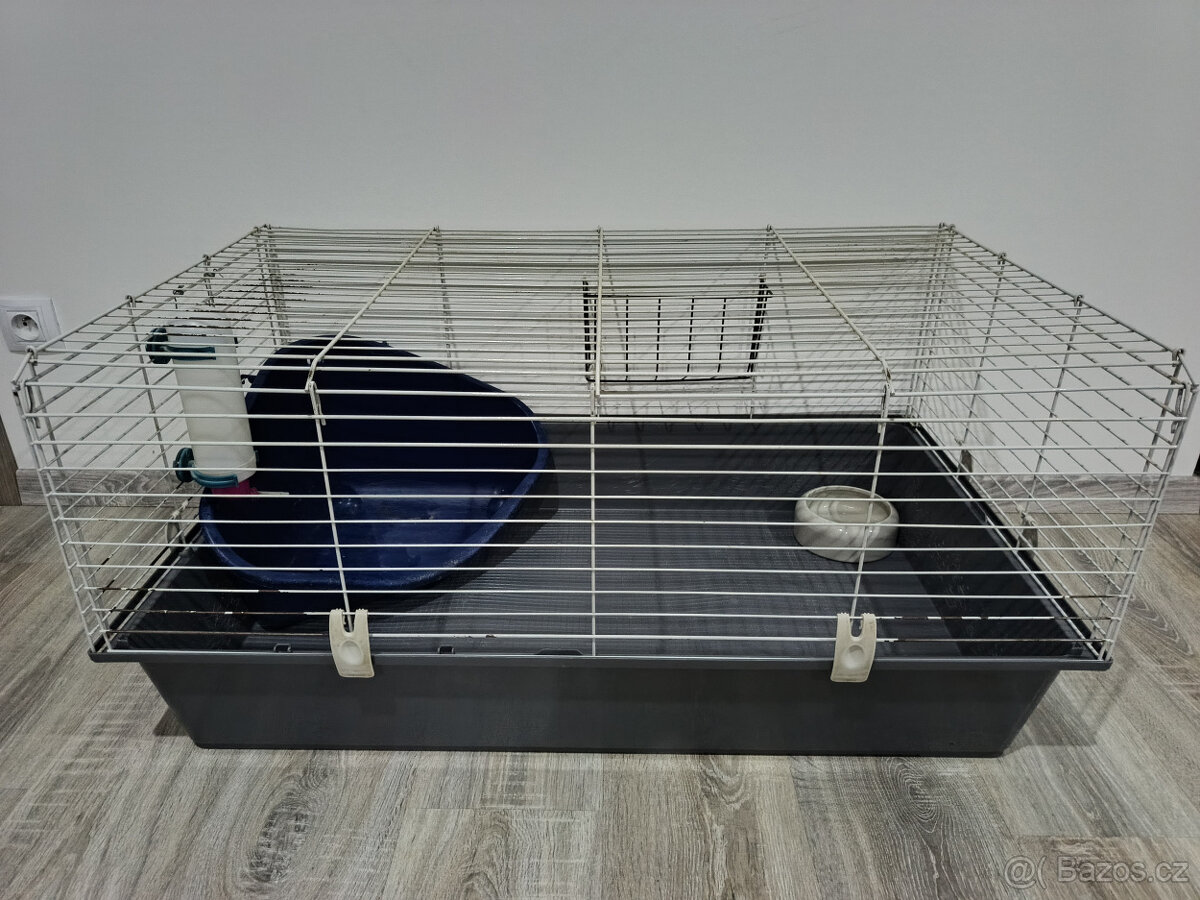 Klec Ferplast Rabbit 95x57cm komplet zařízená