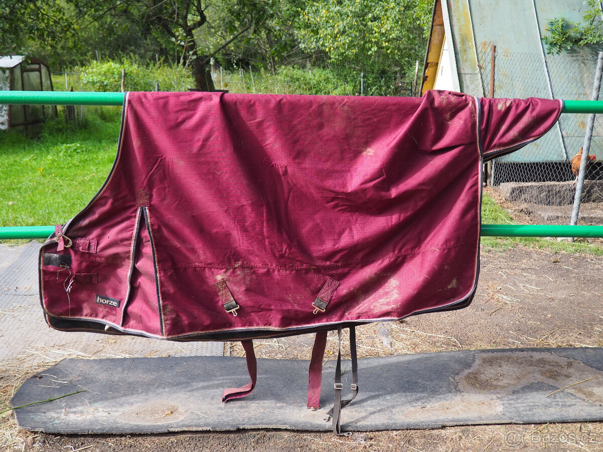 výběhová deka s fleecem 125 cm