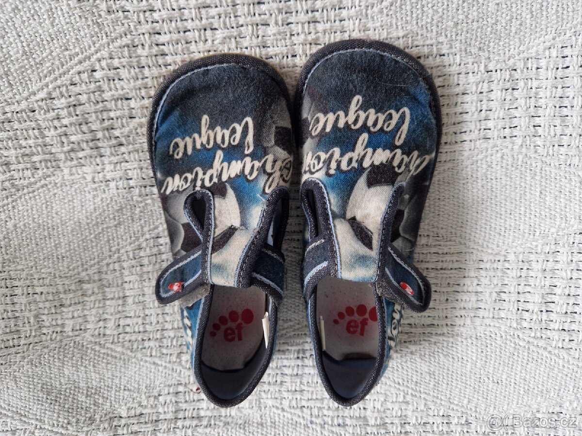 Dětské barefoot papuče vel. 25/26