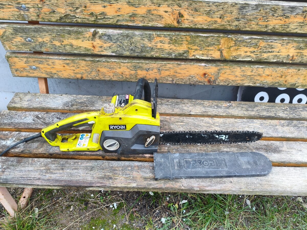 Elektrická motorová pila 2000 W ryobi