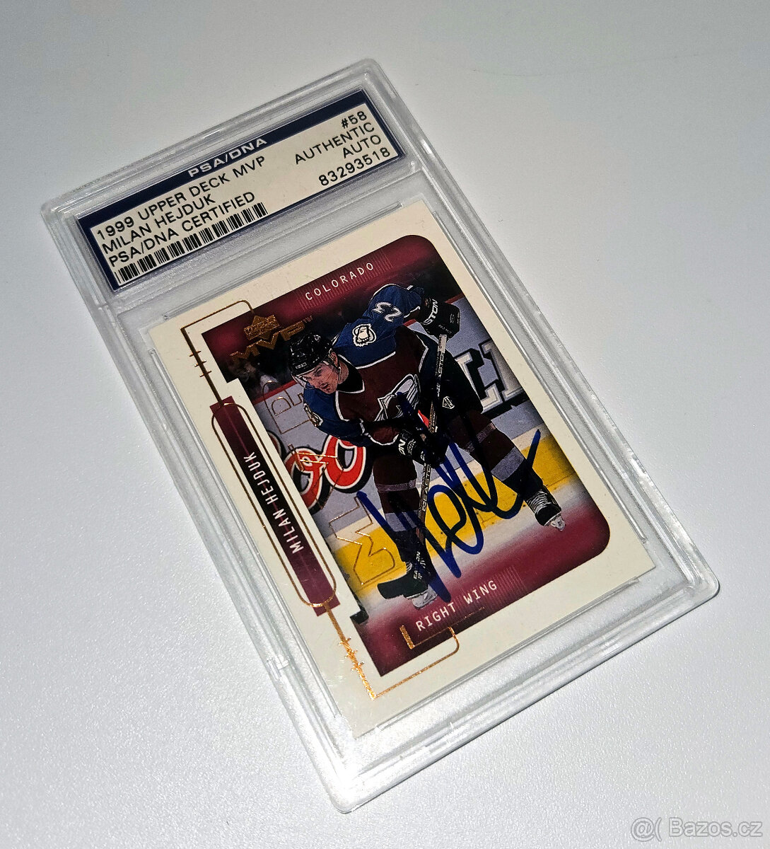 Milan Hejduk - ověřený podpis