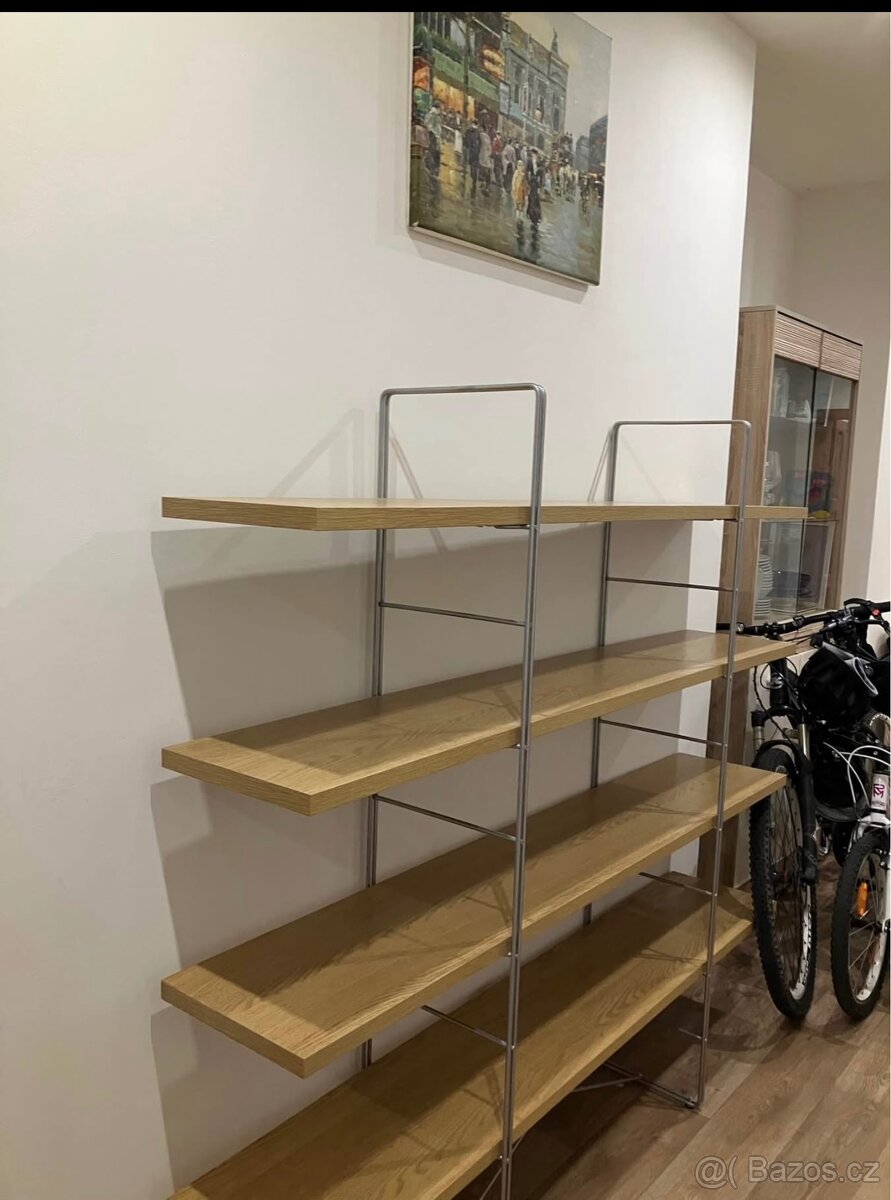 Police knihovna Ikea Enetri