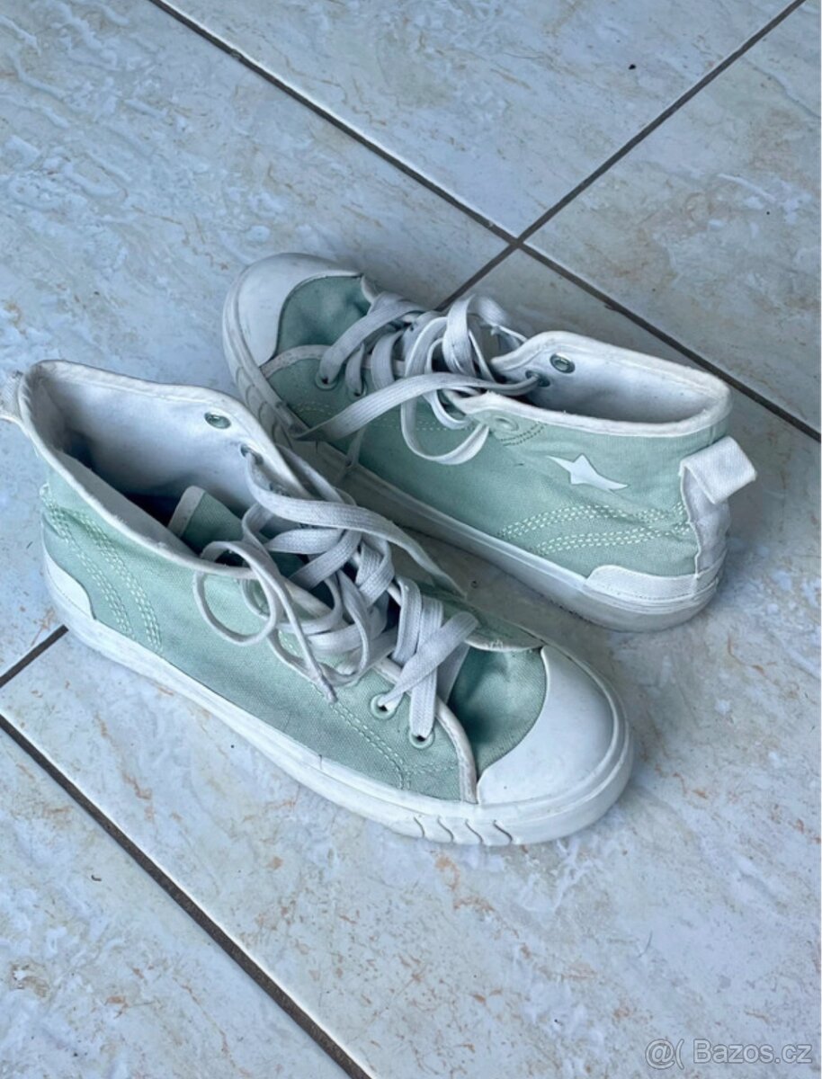 Tenisky zelené Jenny Fairy