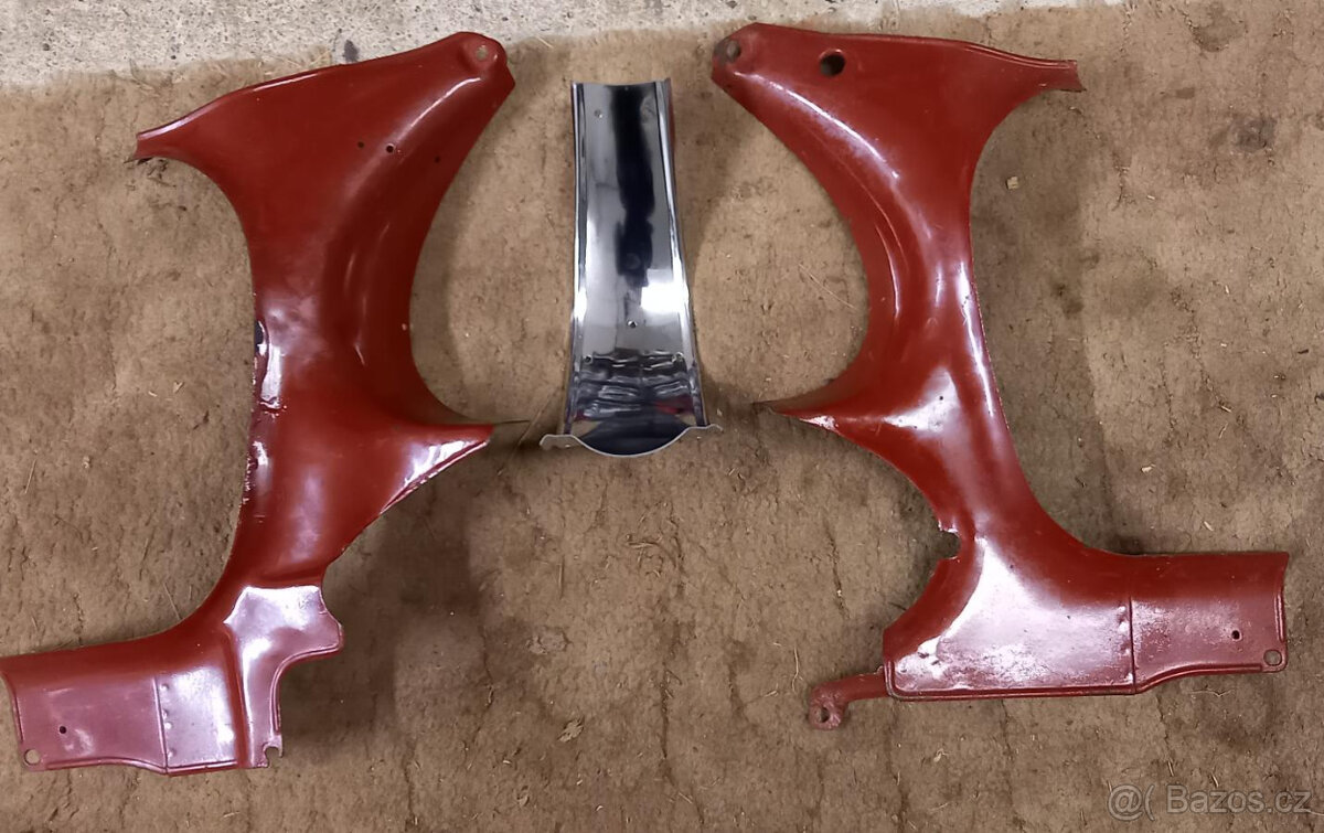 podsedlové plechy JAWA 350/354 otevřené sání