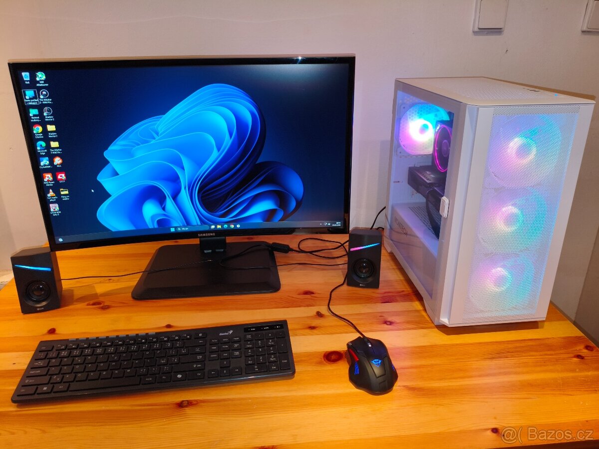 Herní PC Ryzen 8400F, RTX 9060 8GB, DDR5 16GB