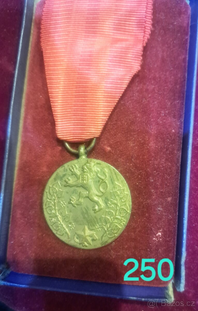 medaile Za službu vlasti ČSR