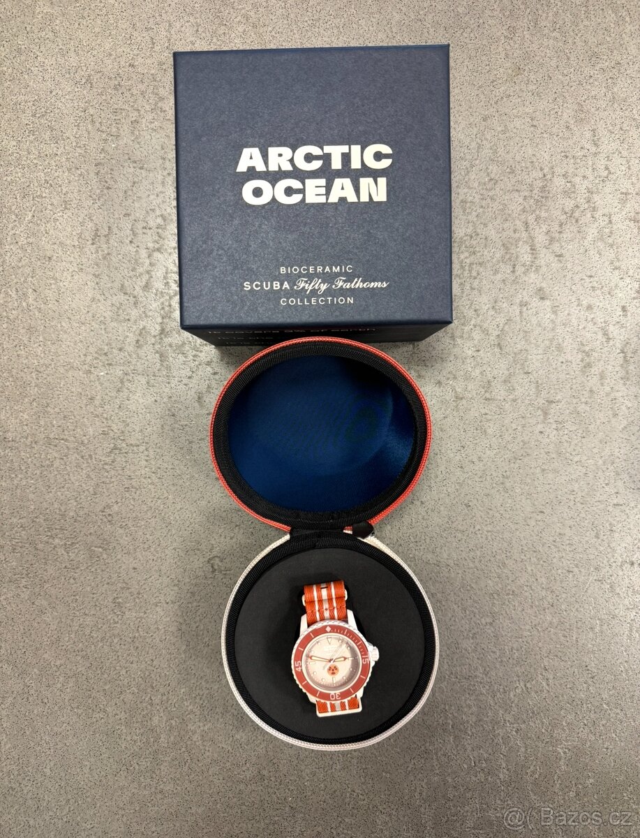 Blancpain X Swatch Fifty Fathoms Arctic Ocean