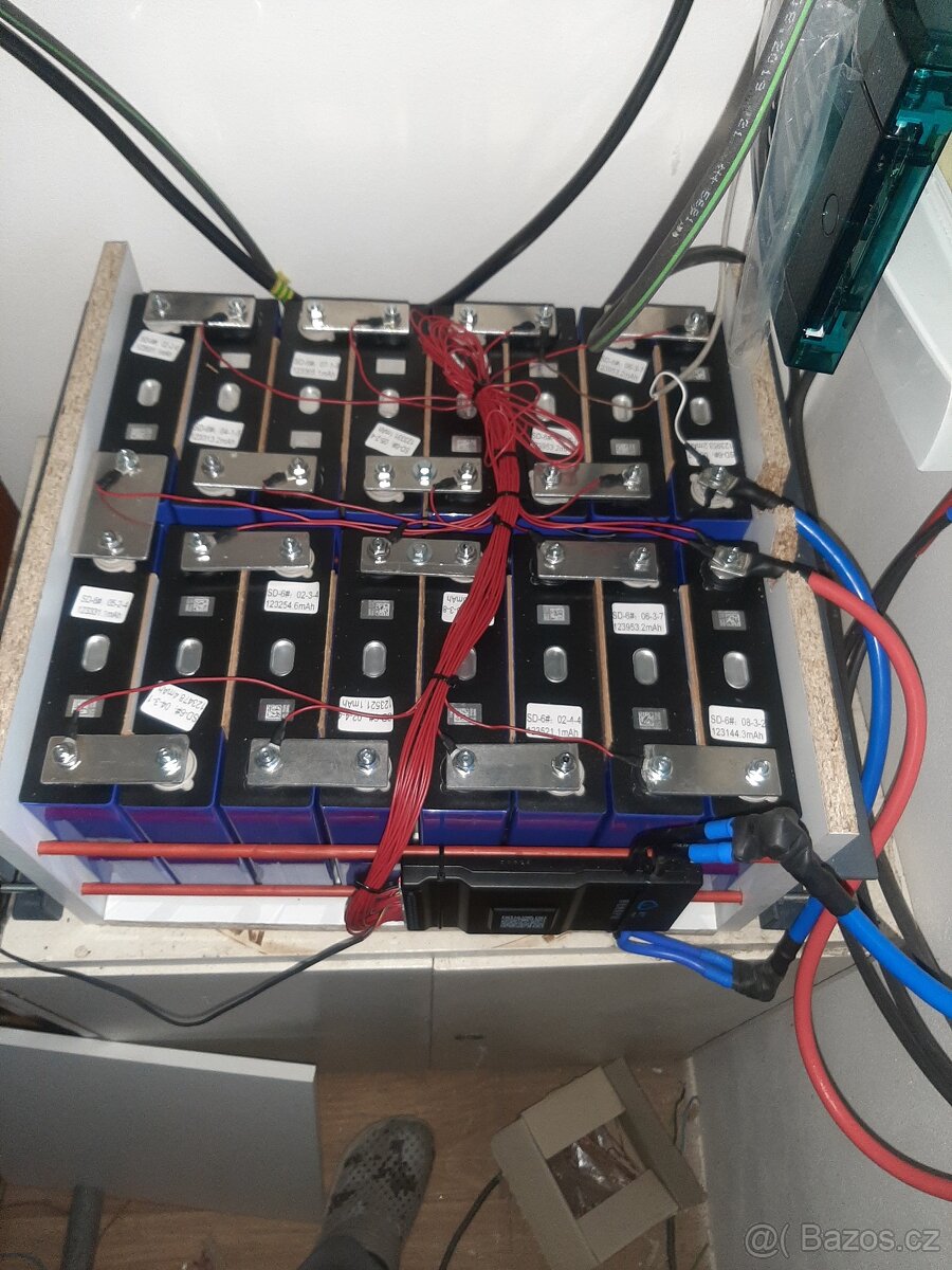 Lifepo4 baterie 16 článků 6,2kw