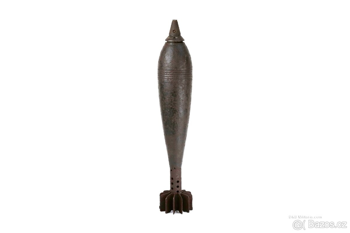 Ruský mínometný granát 120mm WW2