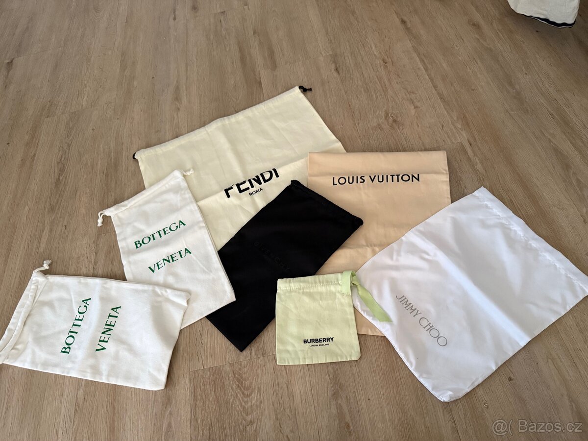 Fendi, Burberry,Louis Vuitton vaky