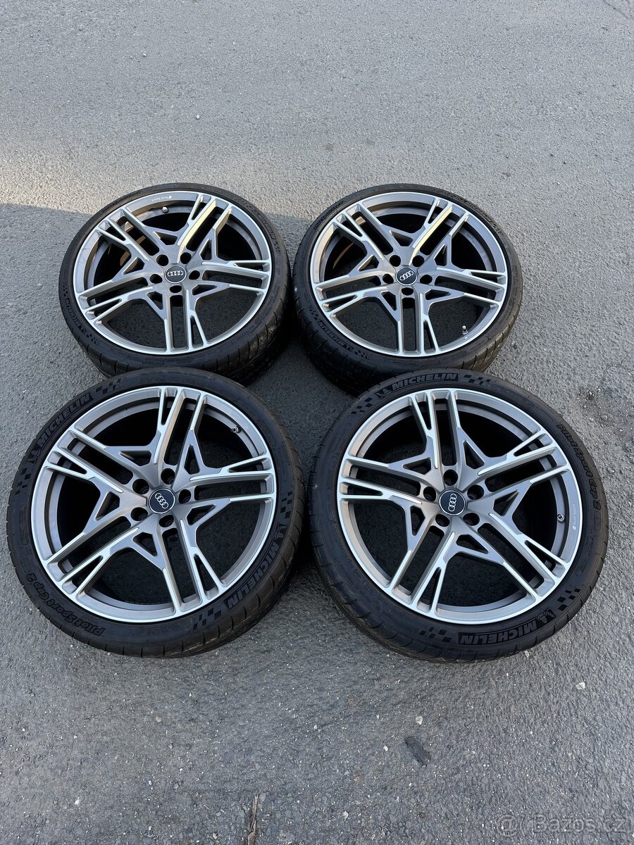 Originál frézovaná kola Audi R8 + Michelin PS Cup 2