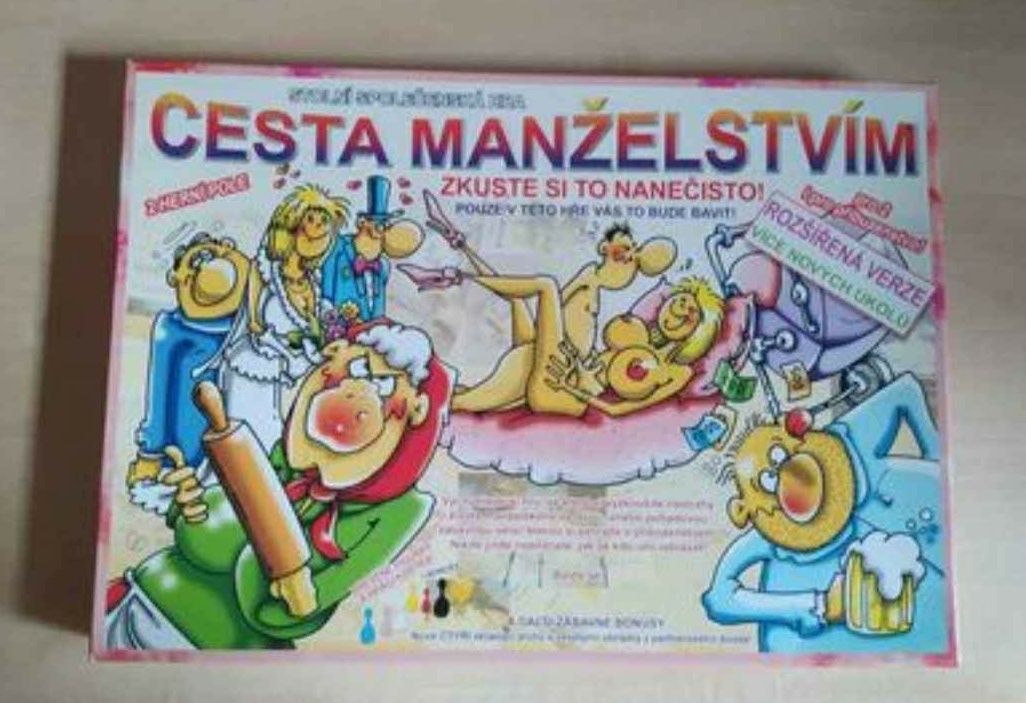 Stolní hra pro dospělé - Cesta manželstvím