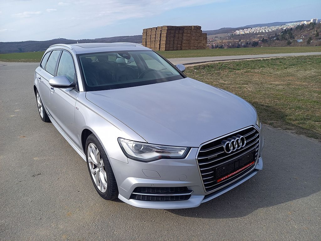 Audi A6, 3.0TDI Quattro-Serviska, S-line-panorama