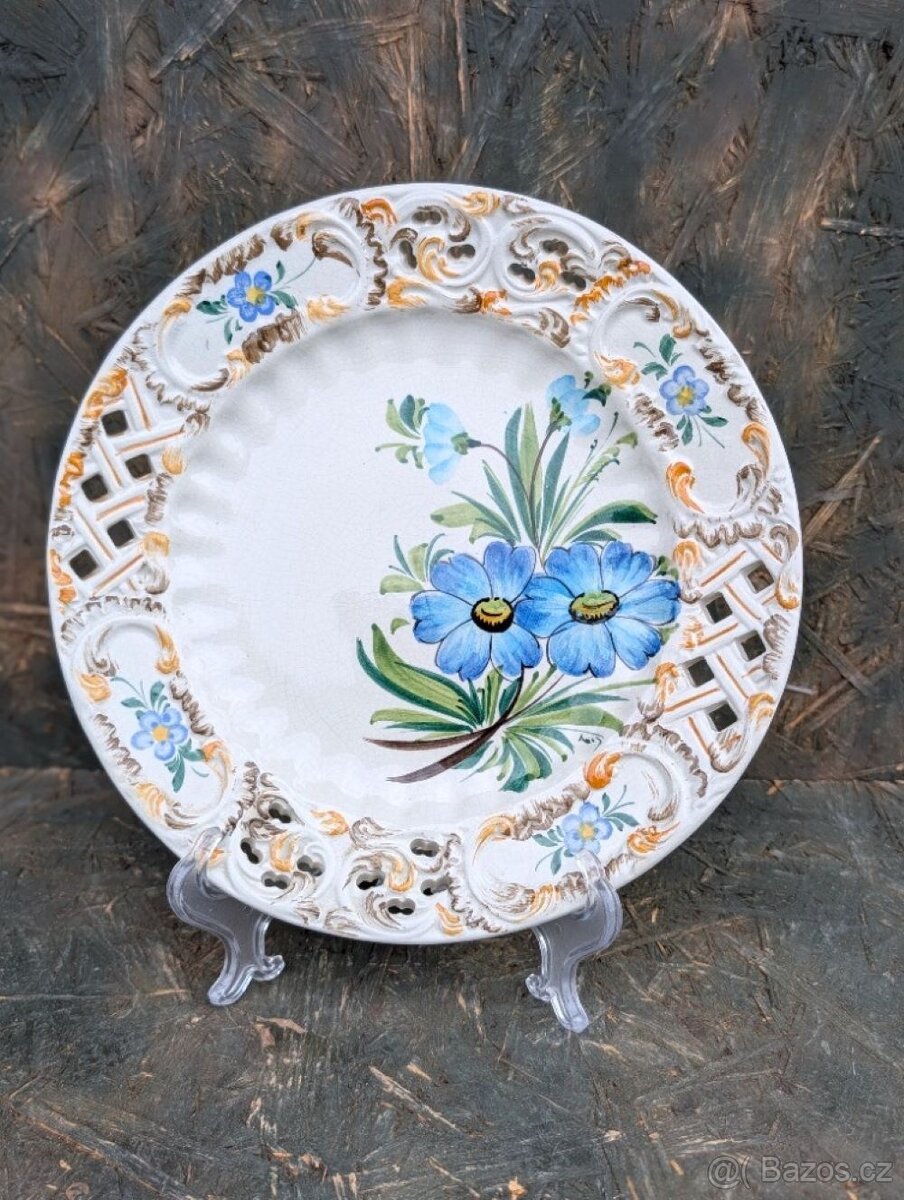 Vintage závěsný talíř, ITALY.