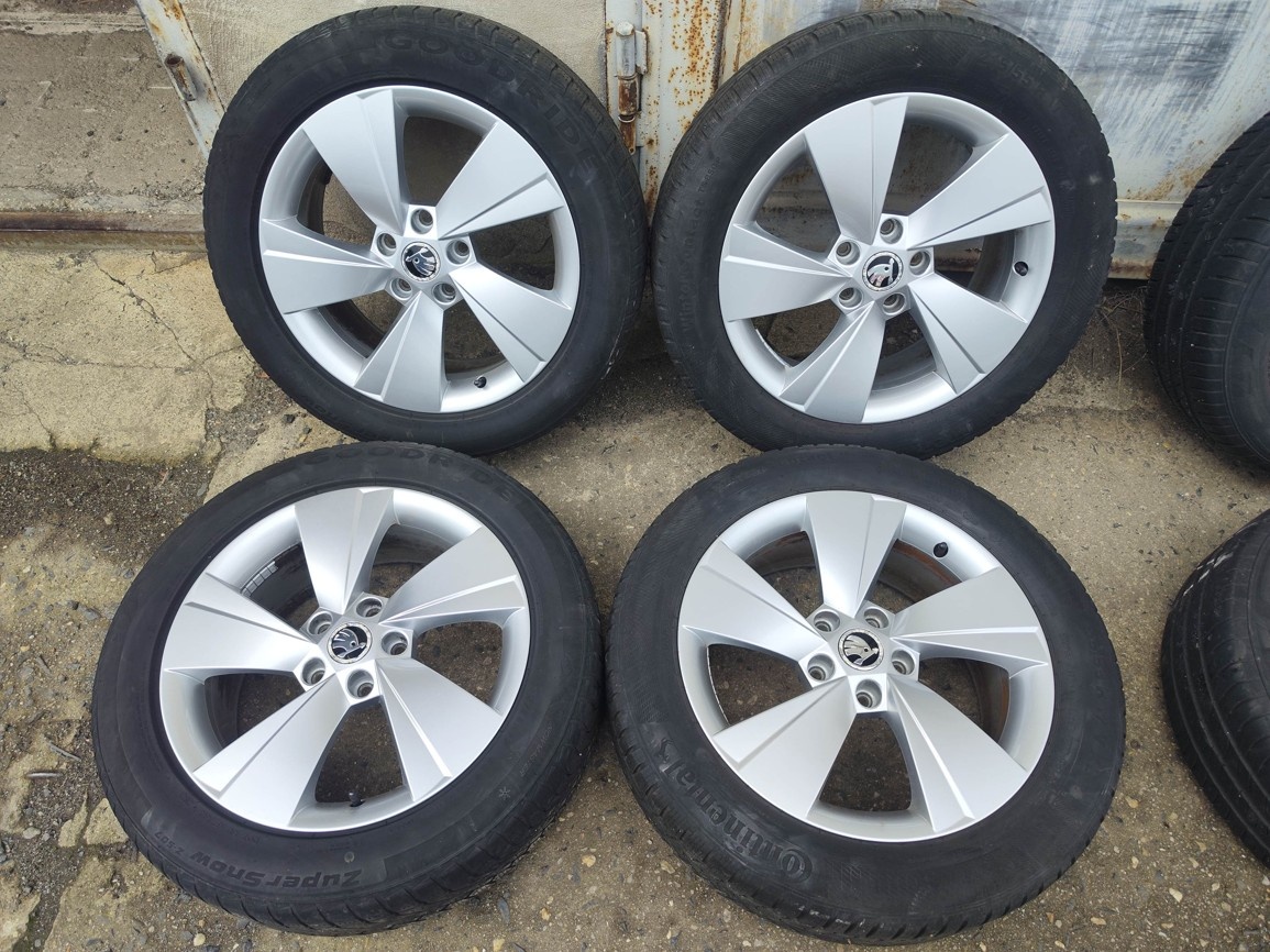 17"alu sada Zeus 5x112 origo Škoda Superb 3 4 Passat B8