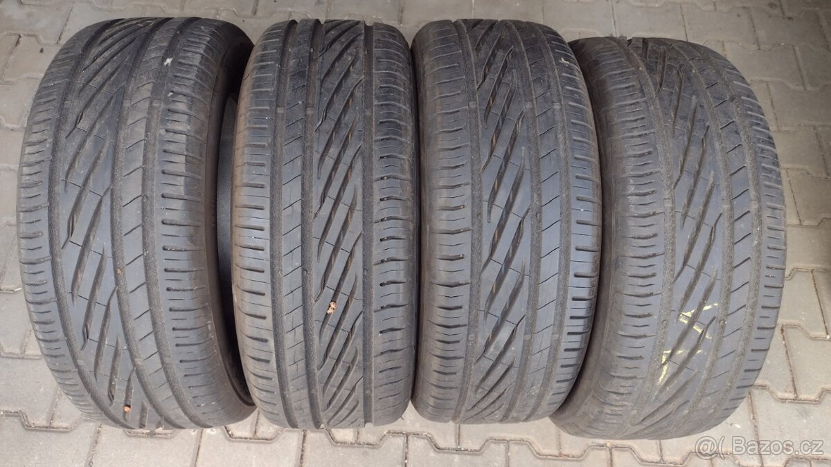 Letní pneu 225/55 R17 2x8,5mm + 2x7mm