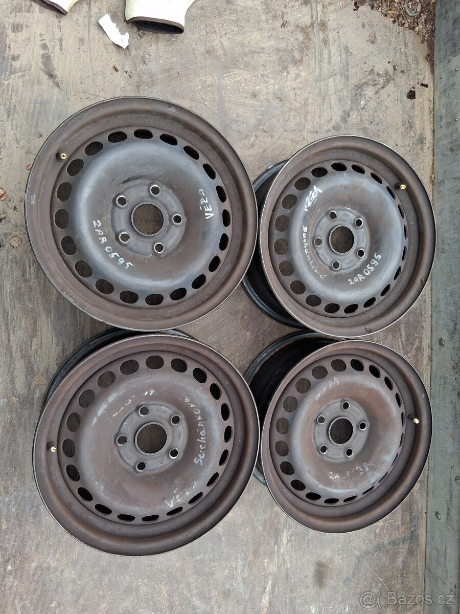 Plechové disky 5x112 r15