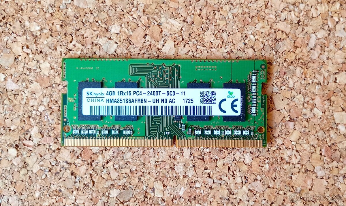 DDR4 - 4GB, notebook