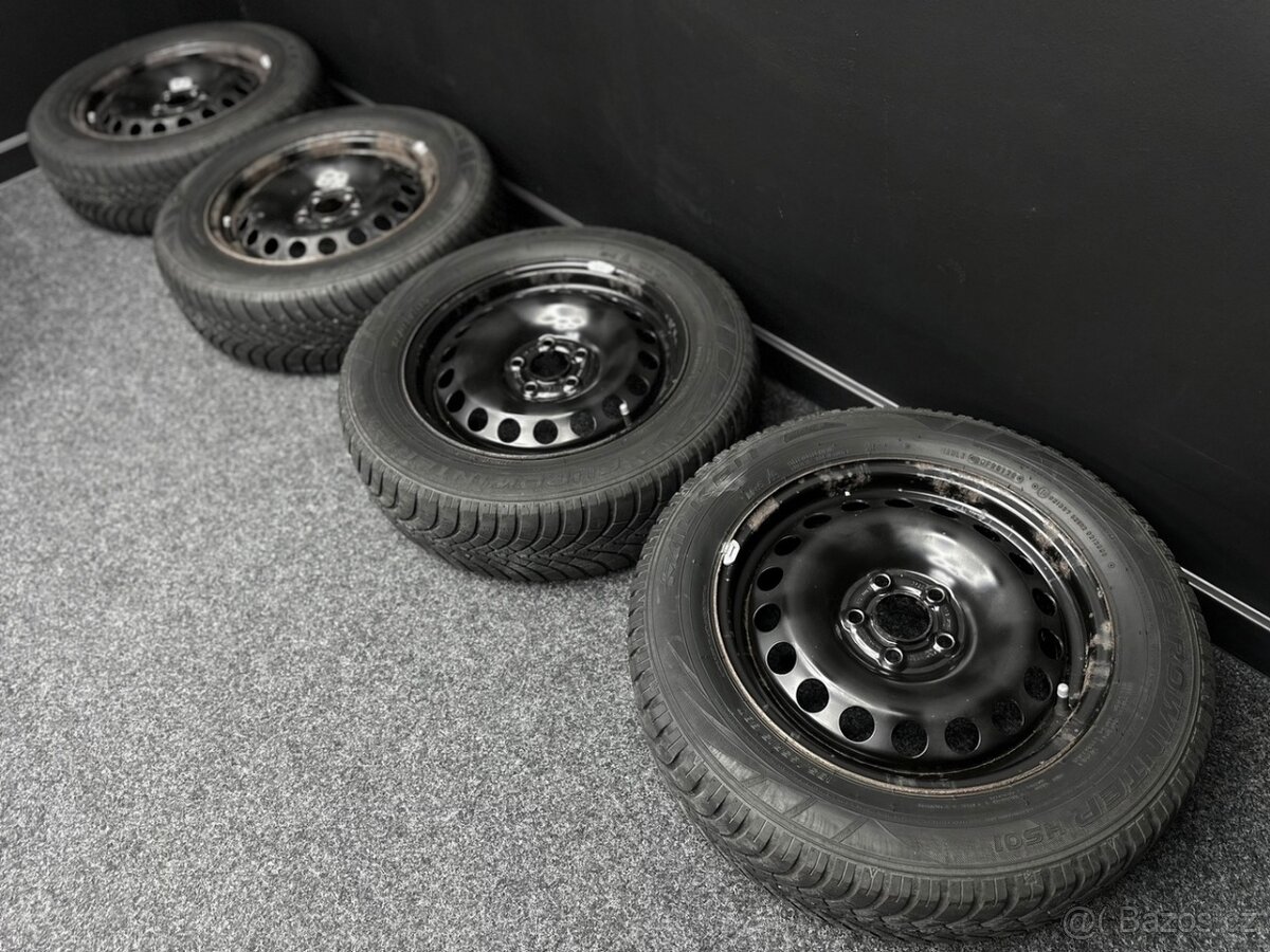Plechové disky VW 5x100 15”