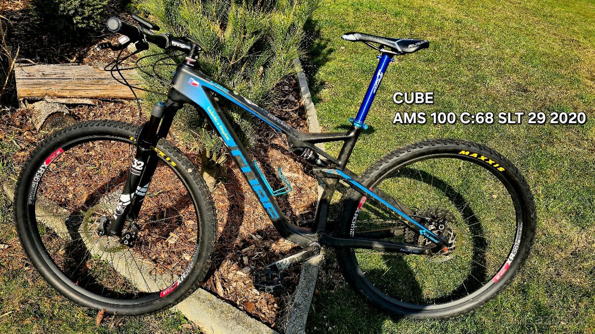 Prodám celoodpružené kolo CUBE AMS 100 C:68 SL 29