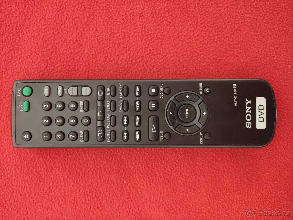 dálkový ovladač Sony RMT-D128P