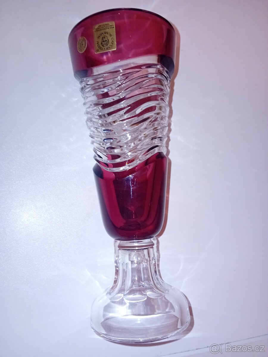 Váza Bohemia Crystal